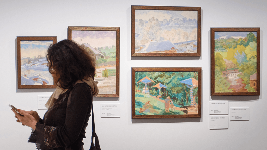 Выставка трех рек: работы саратовских символистов показали в Москве