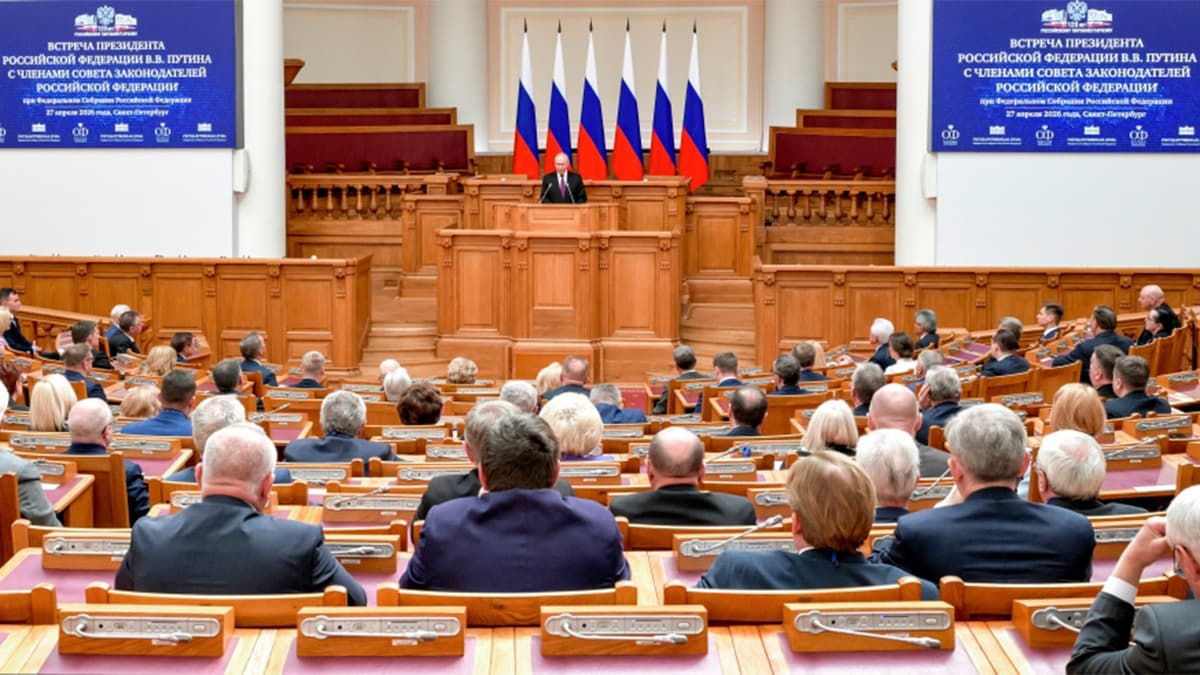 О чем говорил Путин на заседании Совета законодателей