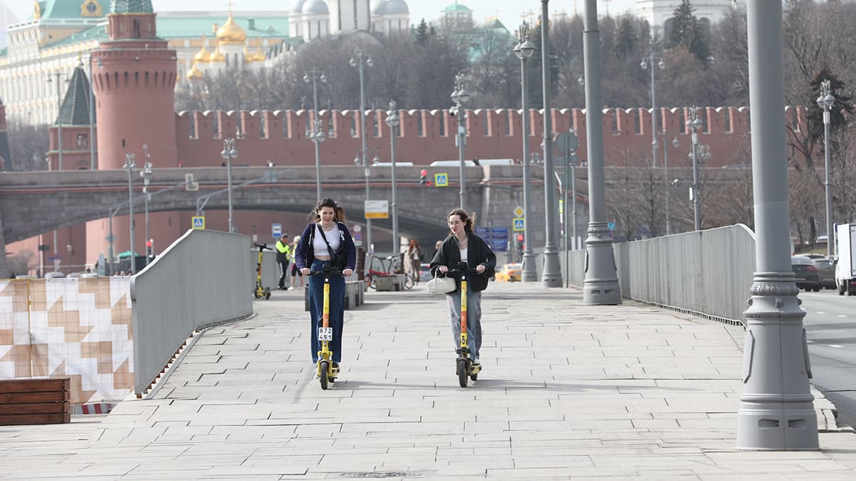 Рынок кикшеринга Москвы вырос на 14%