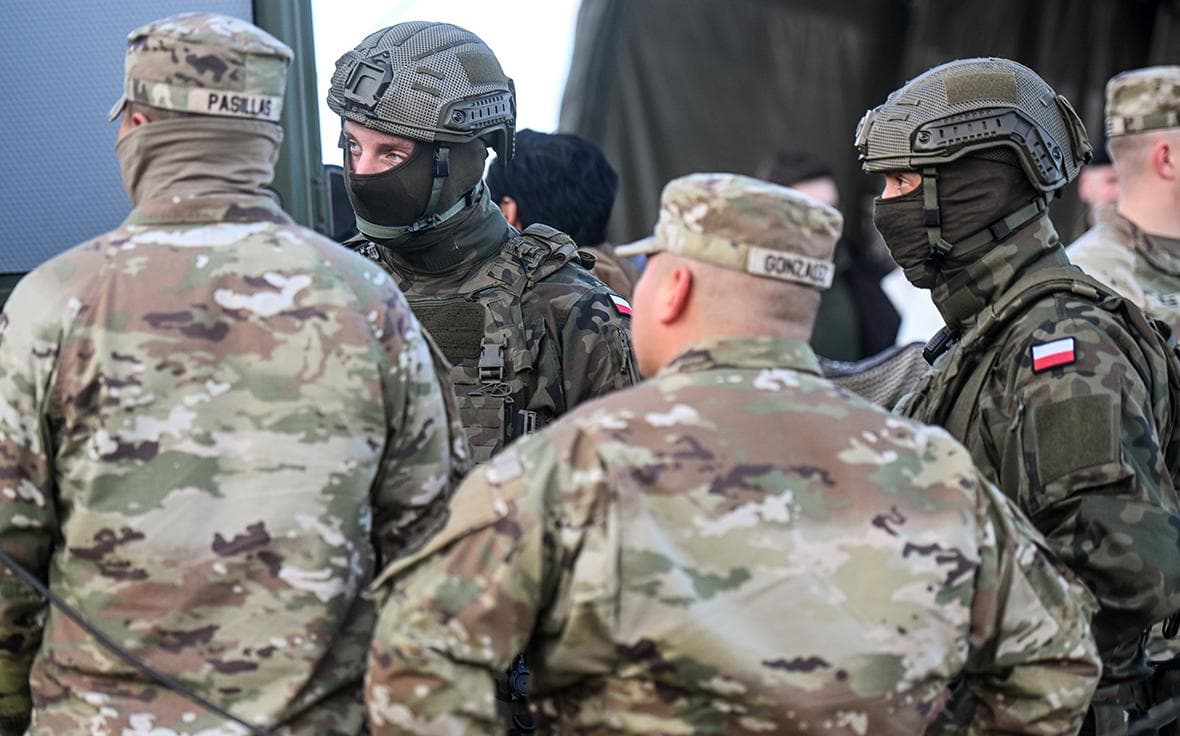 В Польше на территории воинской части упал неизвестный дрон