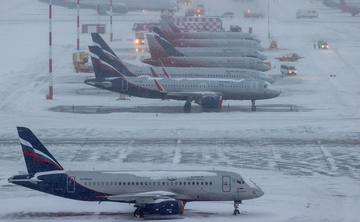 «Аэрофлот» предупредил об изменениях расписания из-за снегопада в Москве