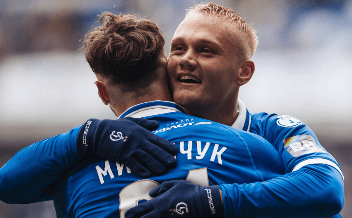 «Динамо» впервые в сезоне победило в РПЛ с разницей в четыре мяча