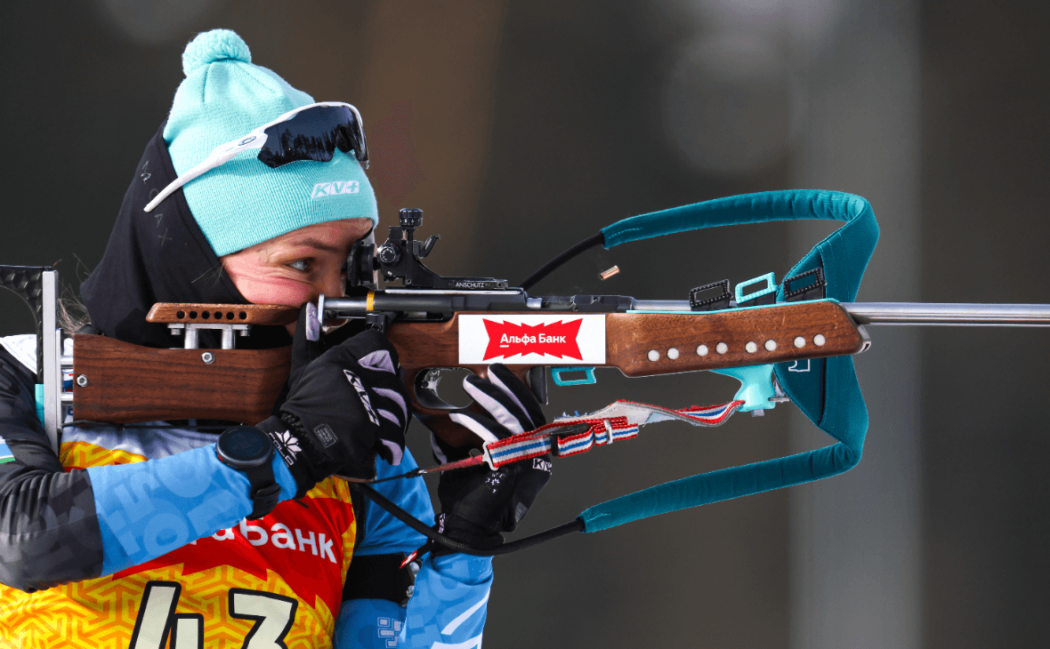 Биатлонистка Шевченко выиграла спринт в финале Кубка России