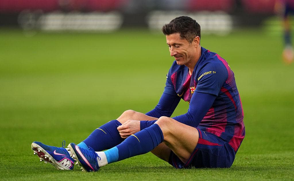 «Барселона» потеряла Левандовски из-за травмы