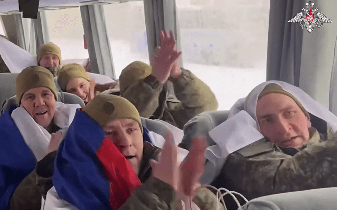 Россия вернула из украинского плена трех жителей Курской области