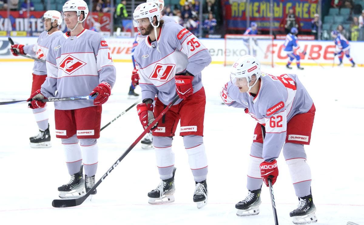 «Спартак» последним из Западной конференции КХЛ вышел в плей-офф