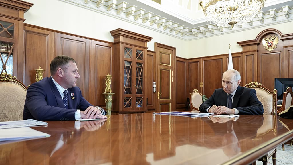 О чем Путин говорил со сменщиком Гладкова в Белгородской области