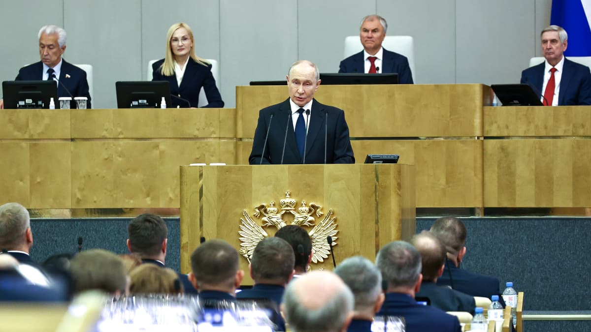 Главные заявления Путина на первом заседании Госдумы