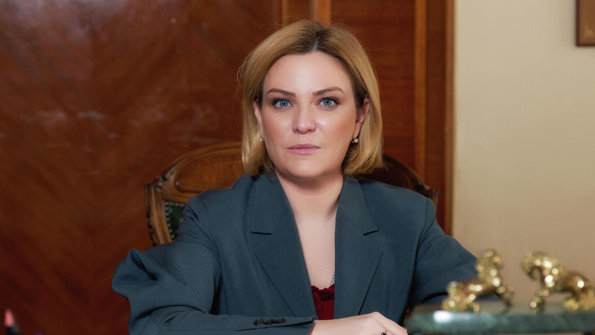 Любимова встретилась с главой Амурской области Орловым