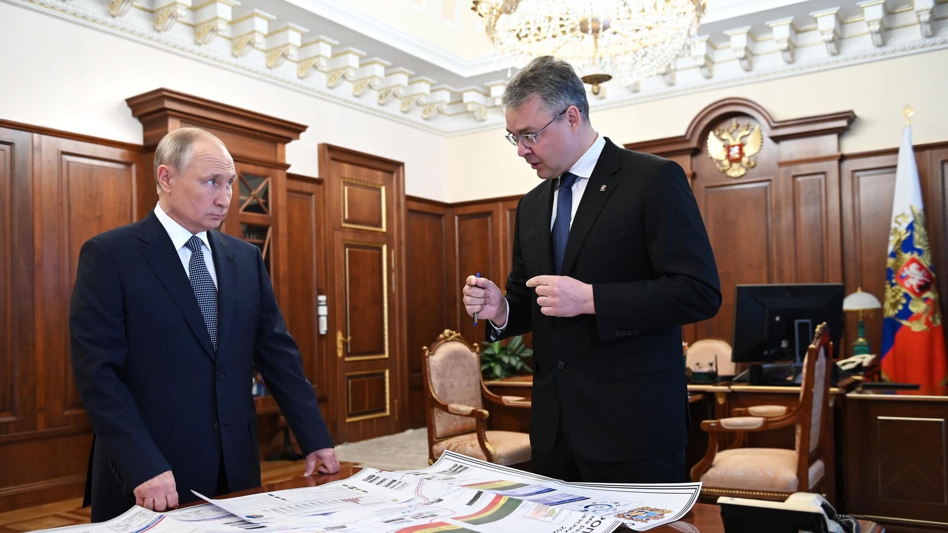 Путин проведет встречу с губернатором Ставрополья