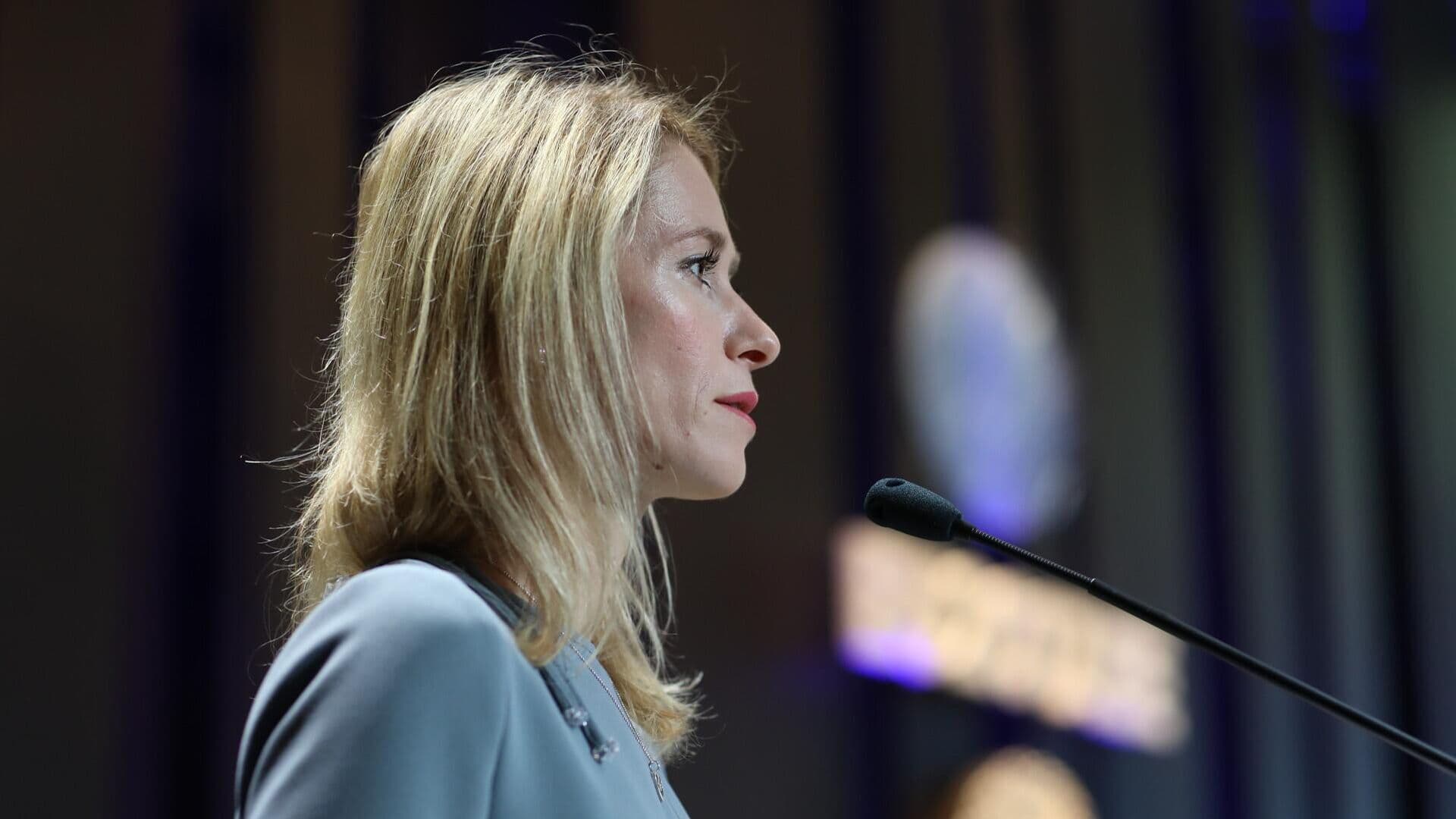 Каллас рассказала о работе над 21-м пакетом санкций