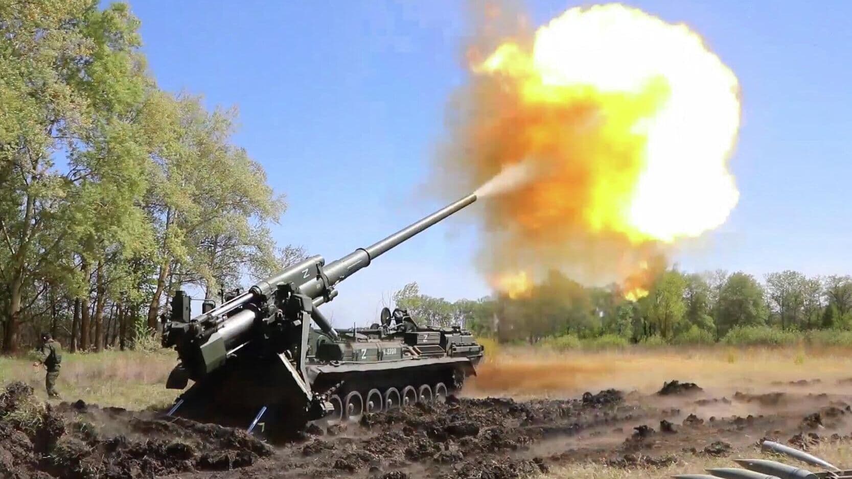 Расчет САУ уничтожил группу боевиков ВСУ на Краснолиманском направлении