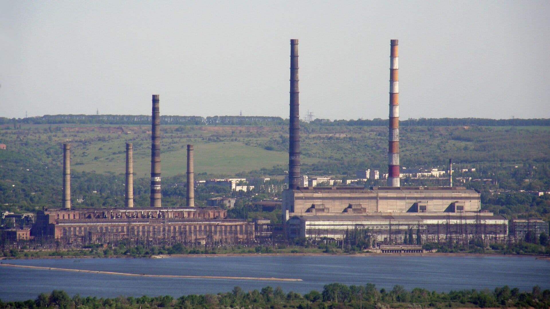 Последняя ТЭС на подконтрольной Киеву части ДНР прекратила свою работу