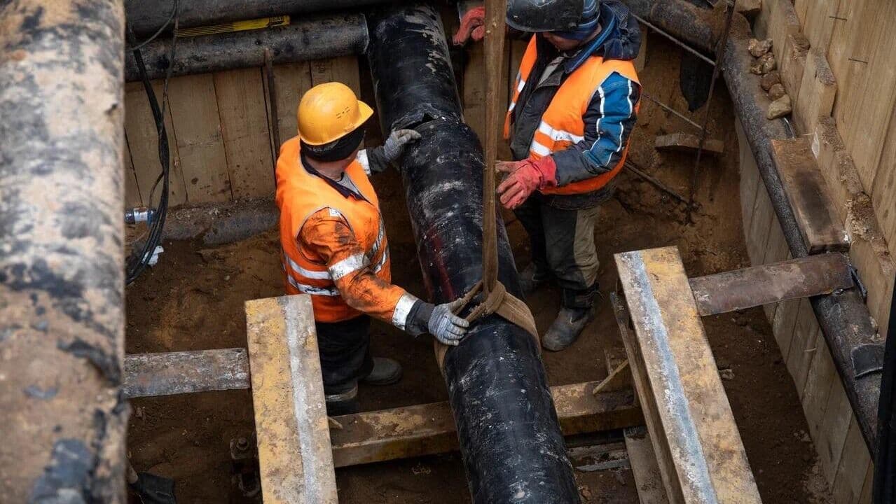 В Москве ведут реконструкцию газопровода в Косино-Ухтомском районе