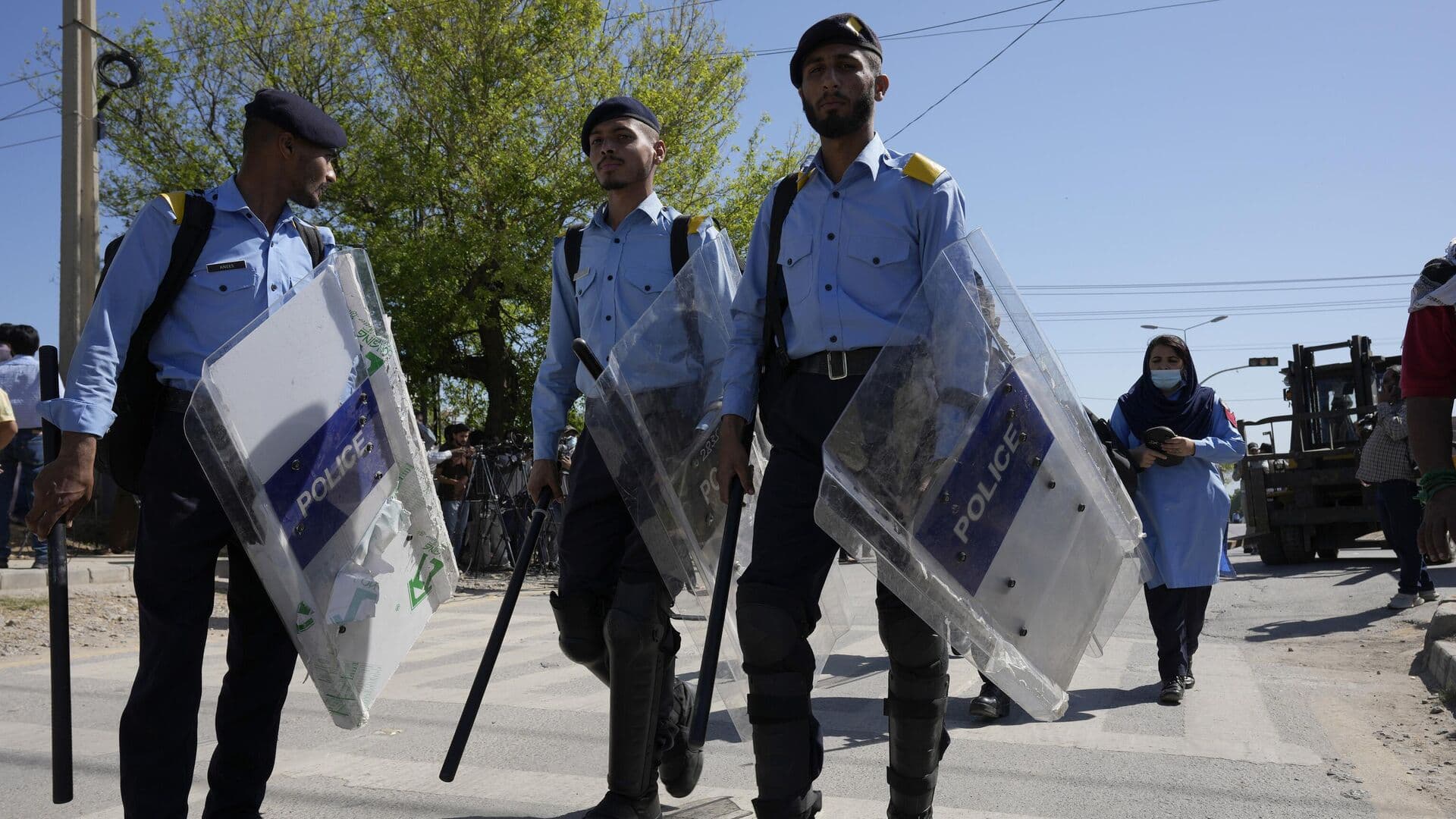 В Исламабаде в районе посольства США произошла стрельба