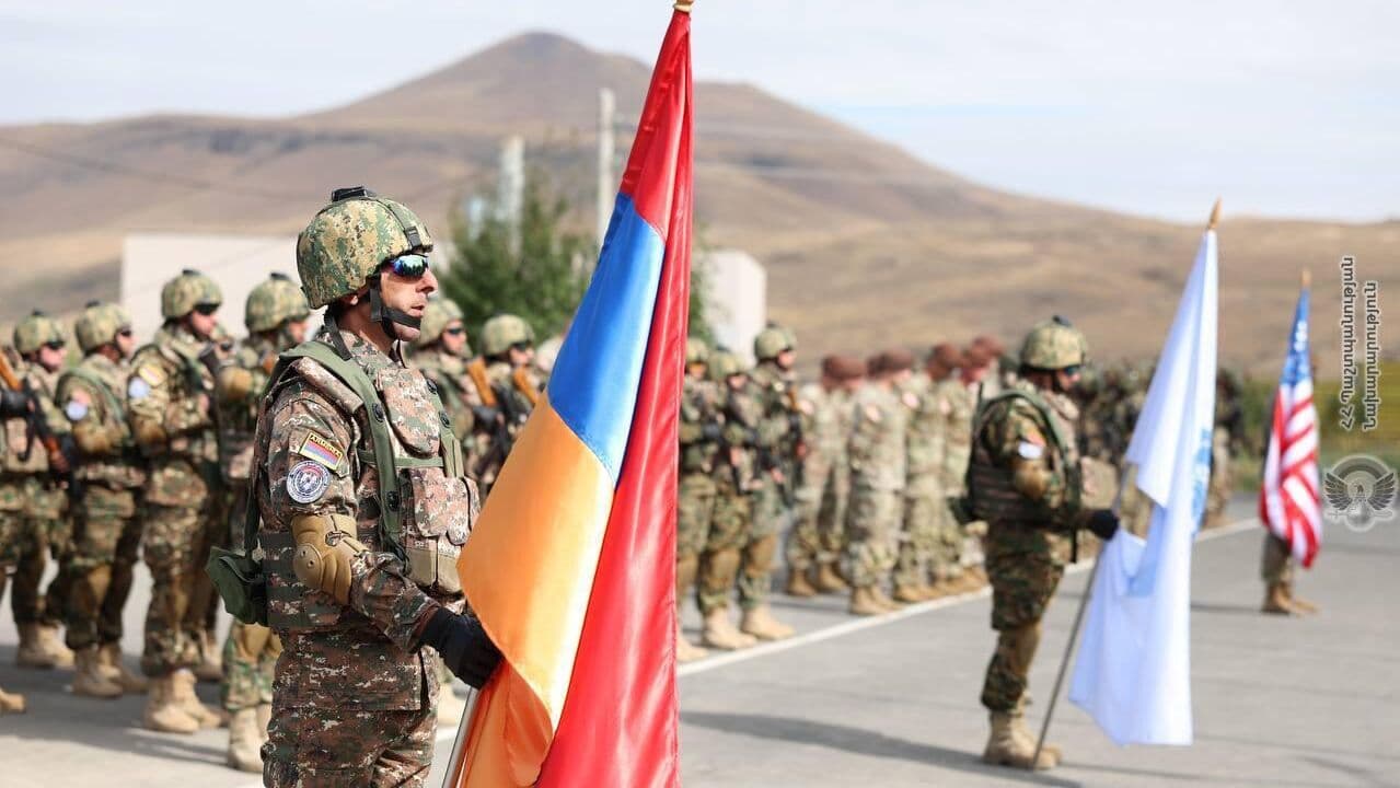 Практический этап учений с войсками стран НАТО прошел в Армении