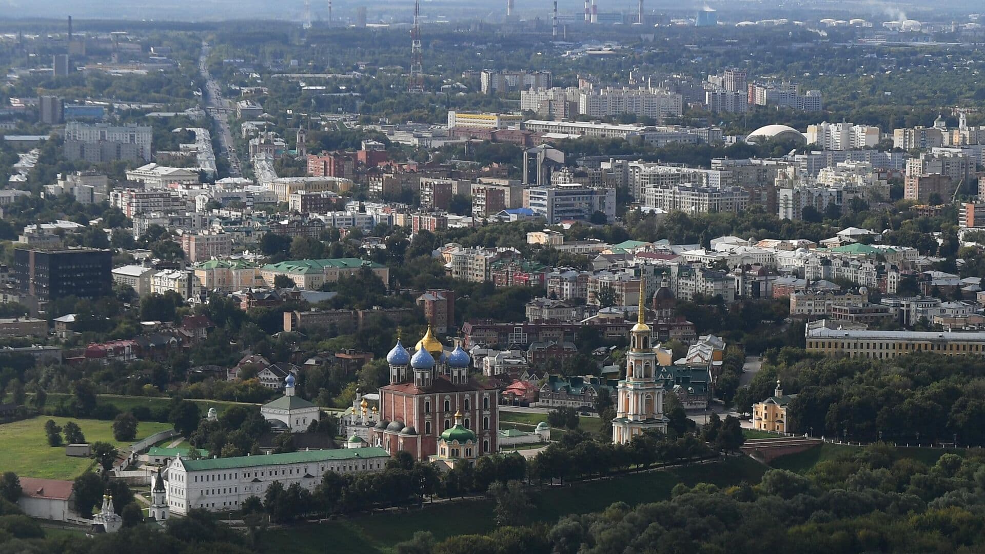 В Рязанской области сбили беспилотник
