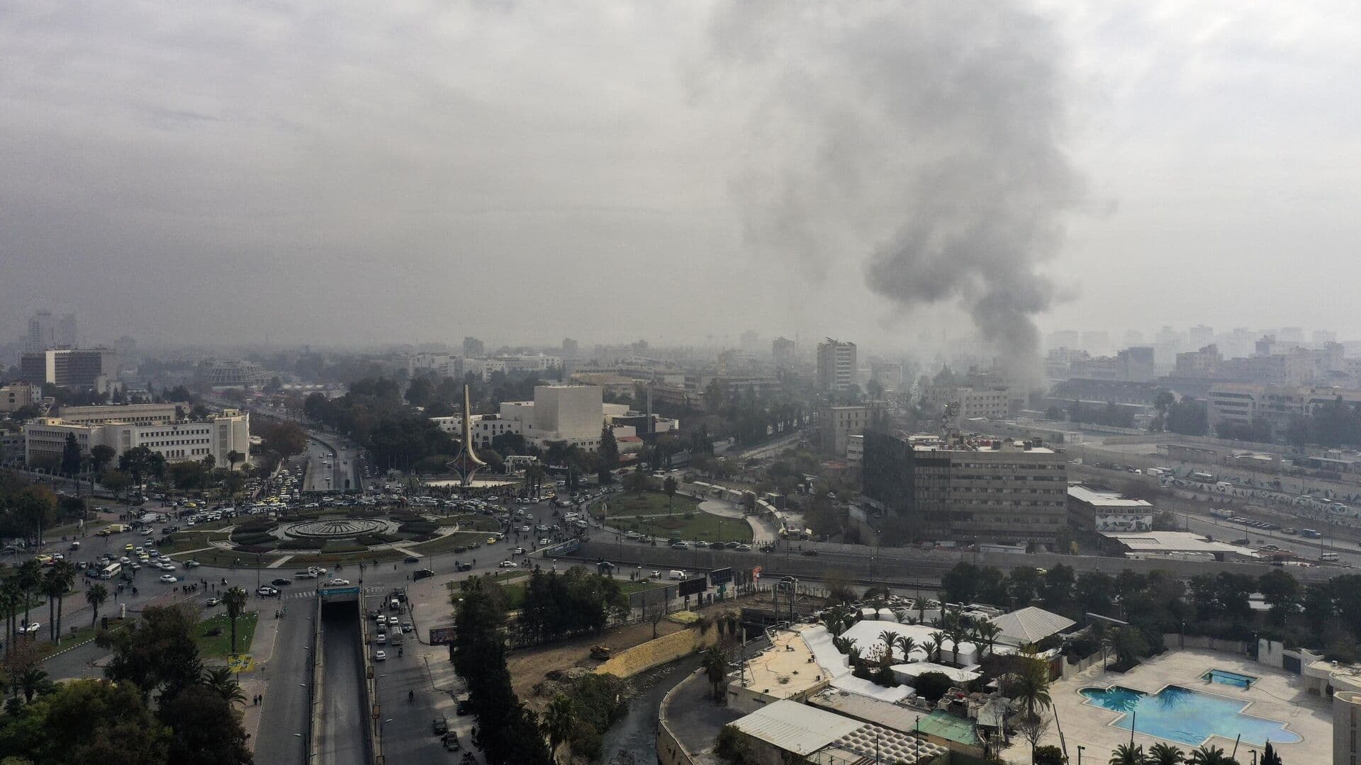 В Дамаске слышны звуки взрывов