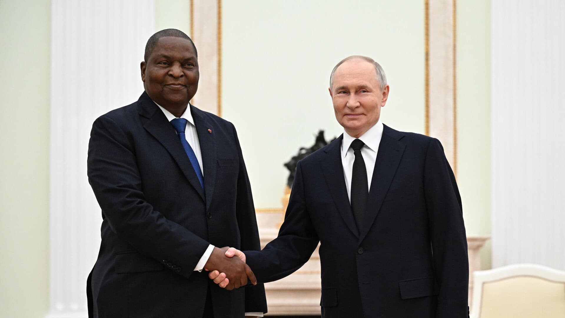 Путин встретится с президентом Центральноафриканской республики