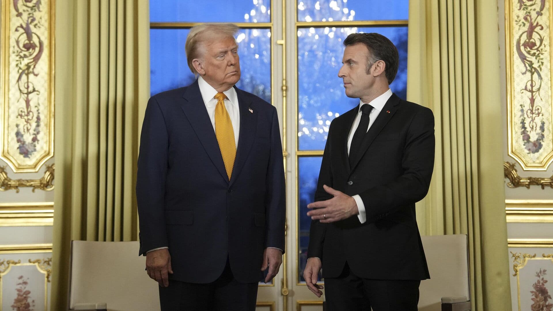 Эксперт объяснил слова Трампа о скором уходе Макрона