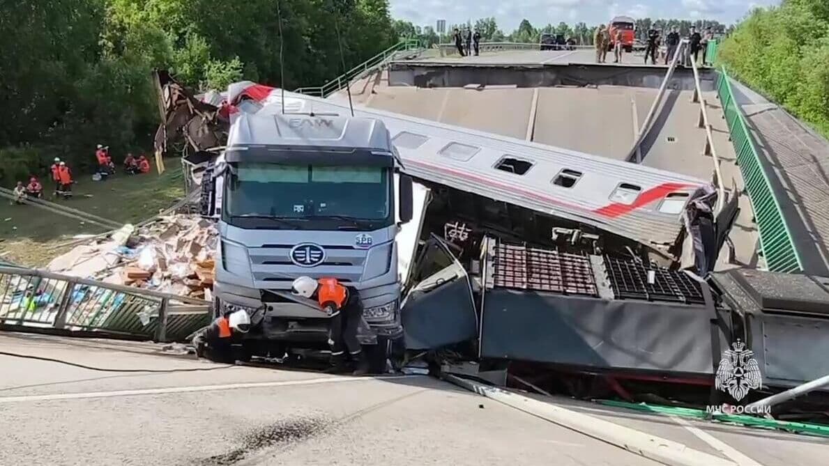 СК назвал сумму ущерба от подрыва моста в Брянской области в мае