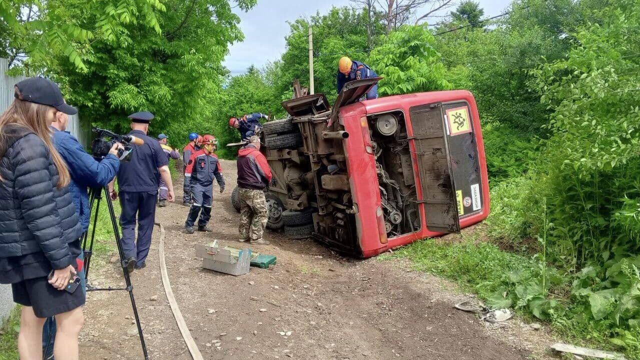 ДТП с участием автобусов, перевозивших детей, в России в 2025 году