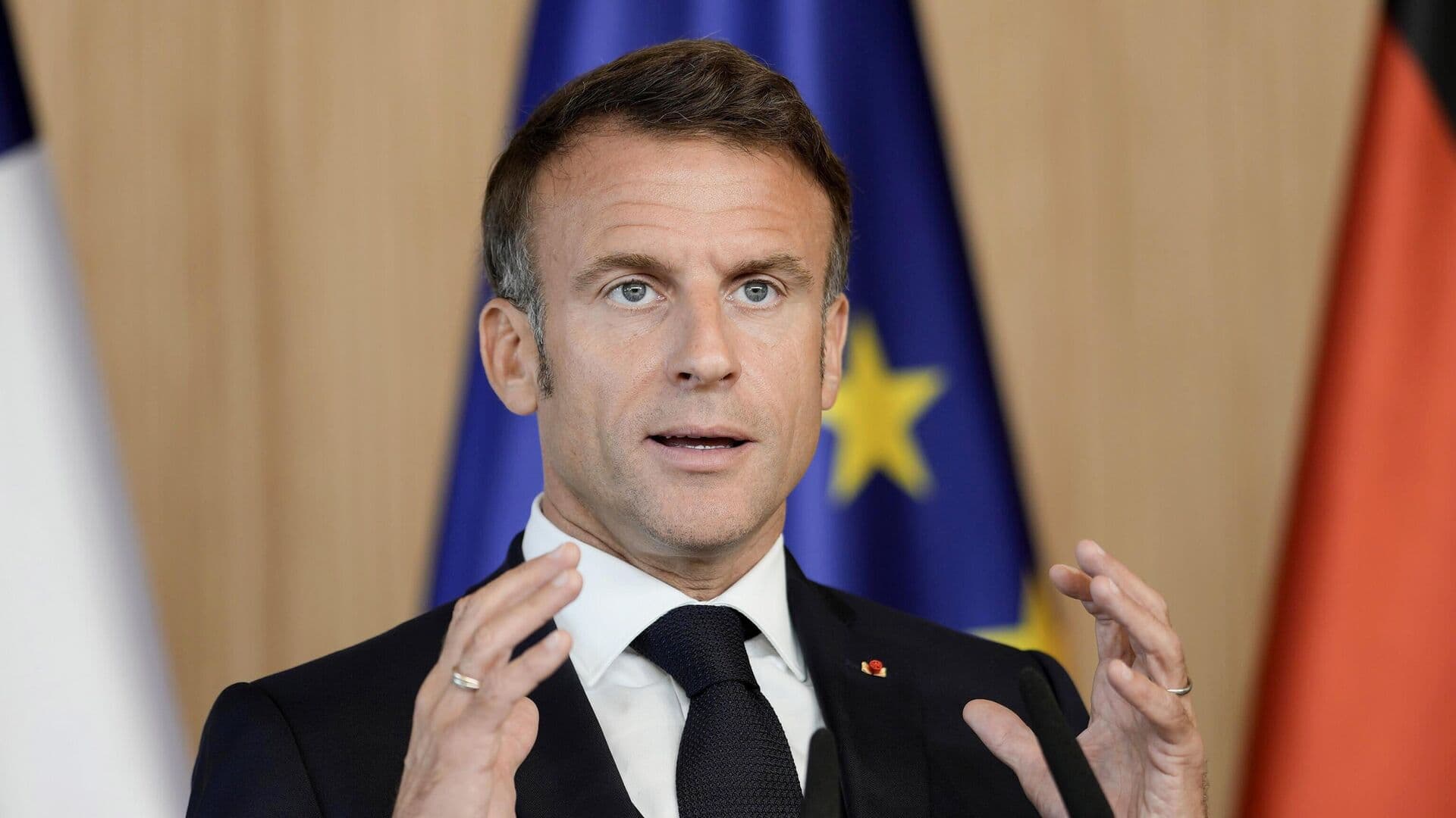 Макрон предложил создать коалицию для обеспечения безопасности судоходства