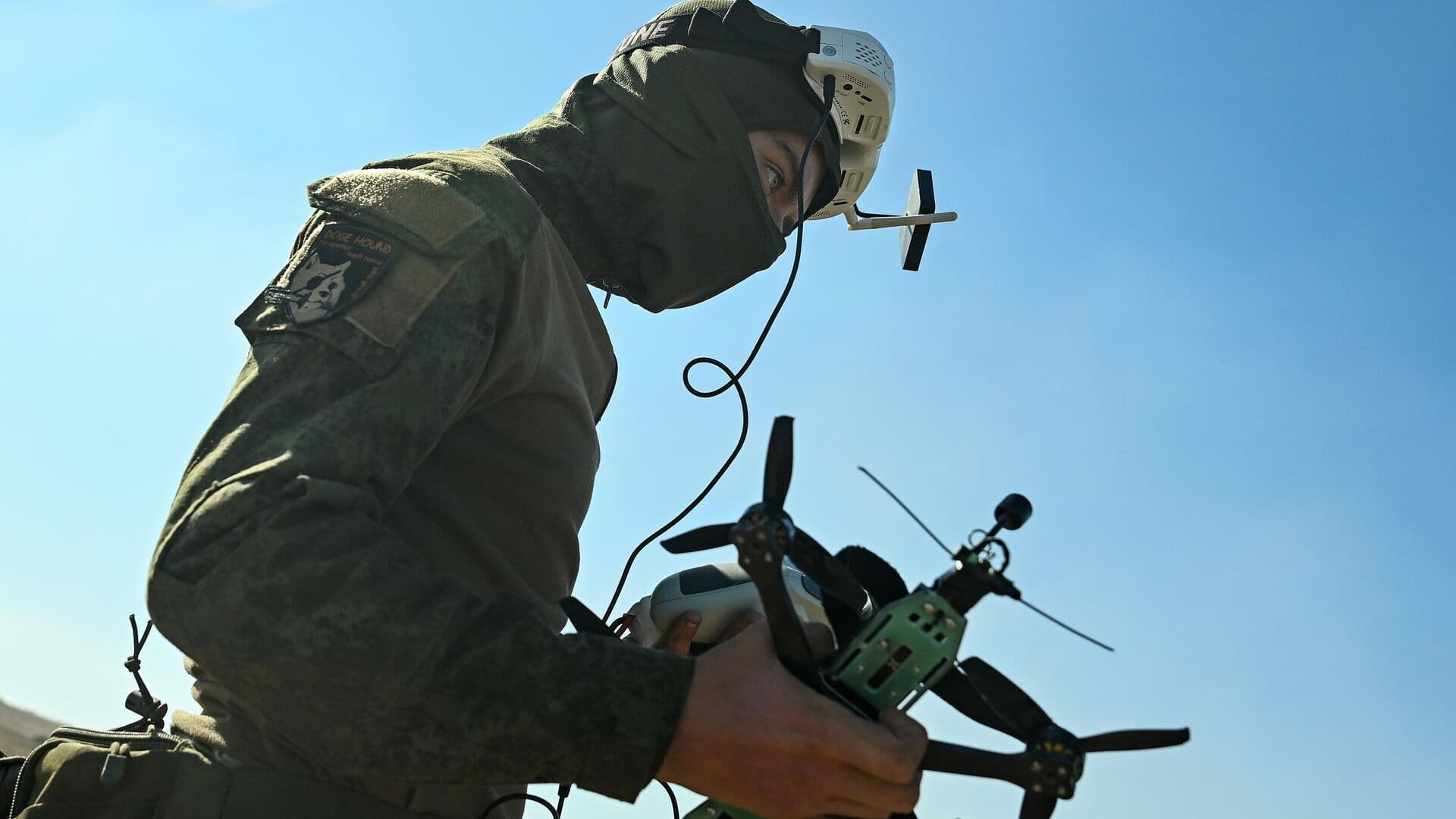 Расчет ударных FPV-дронов уничтожил более 40 целей в Сумской области