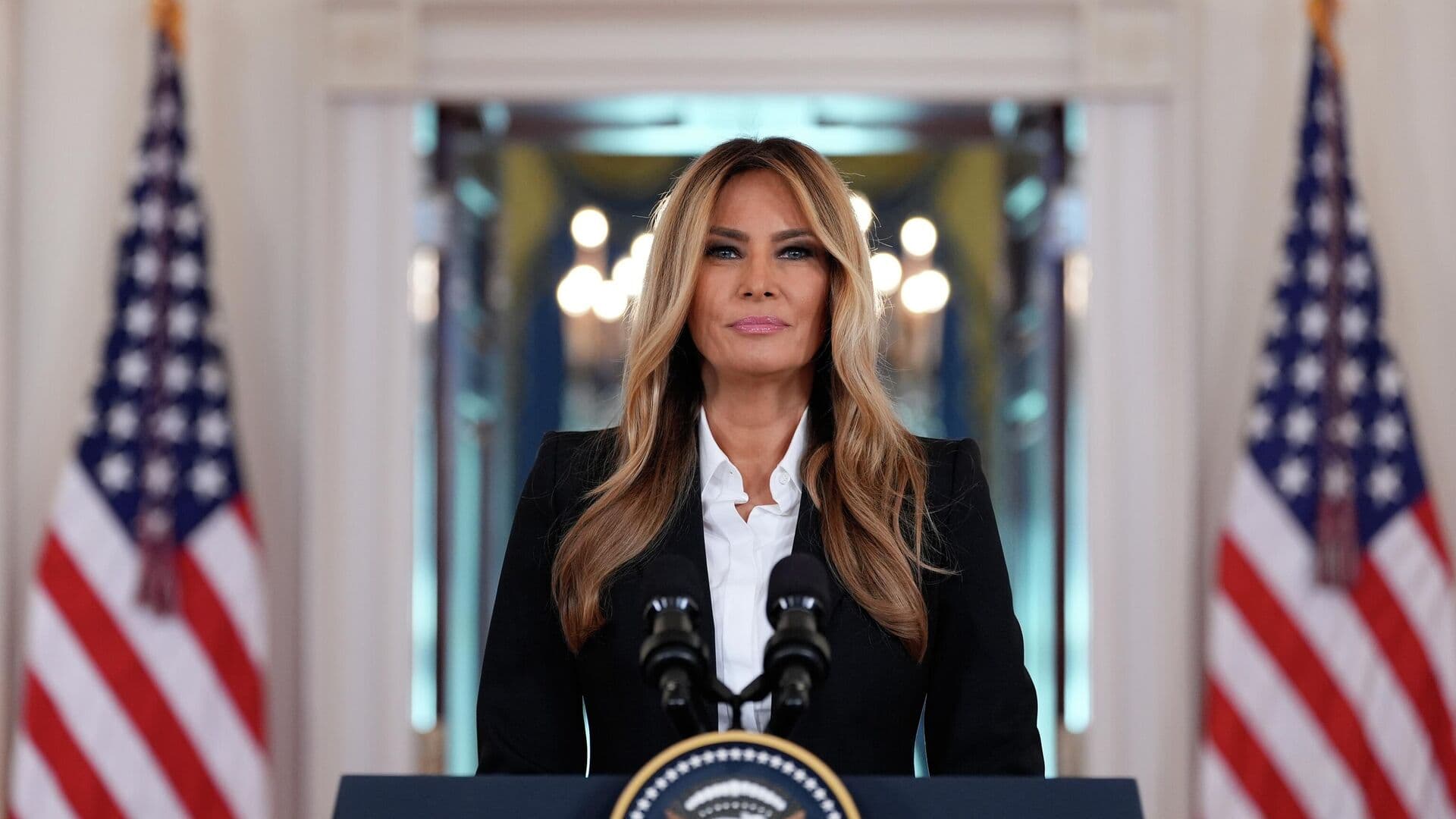 Меланья Трамп не упомянула ситуацию в Иране на заседании СБ ООН