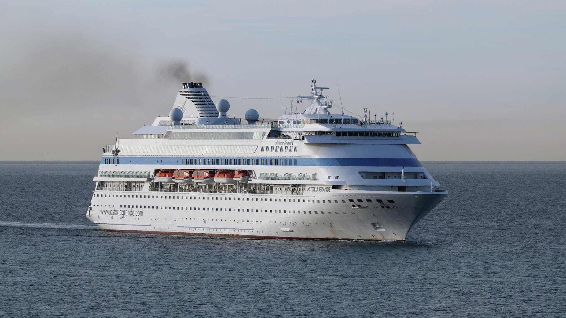 В Карибском море экипаж круизного лайнера спас моряка и его кошку