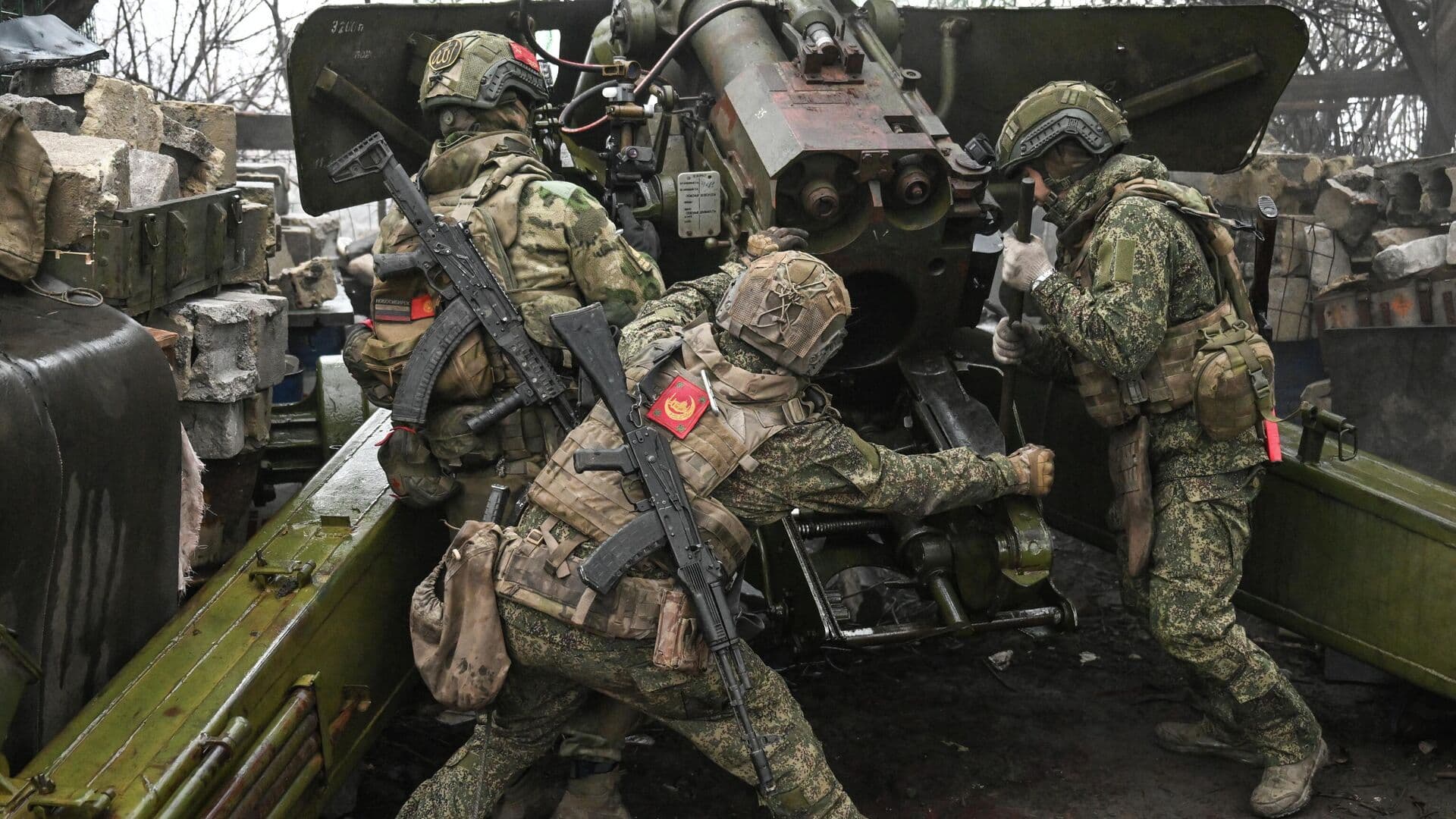 Российские войска заняли пять квадратных километров под Харьковом
