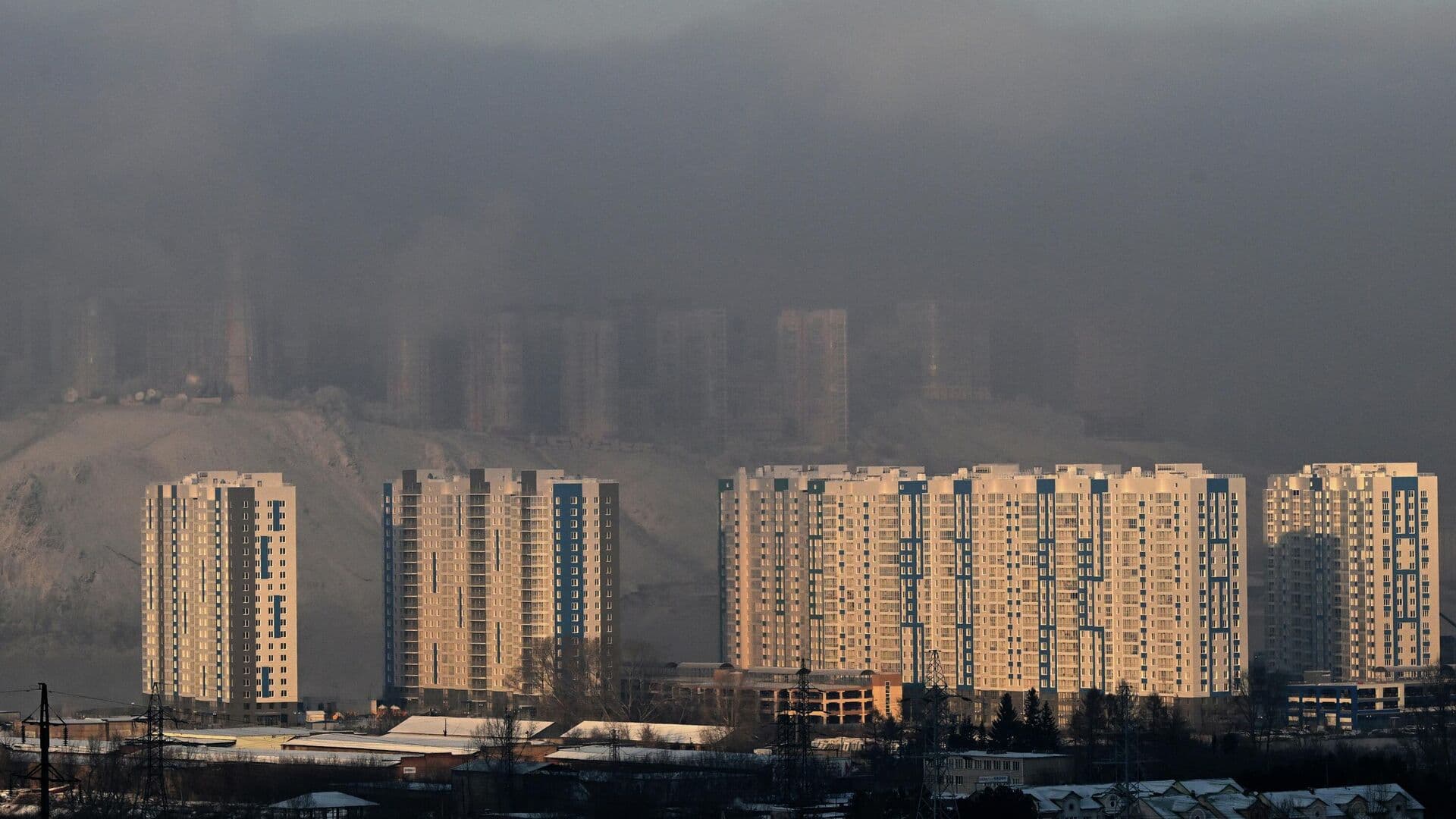 В Красноярском крае объявили режим "черного неба"