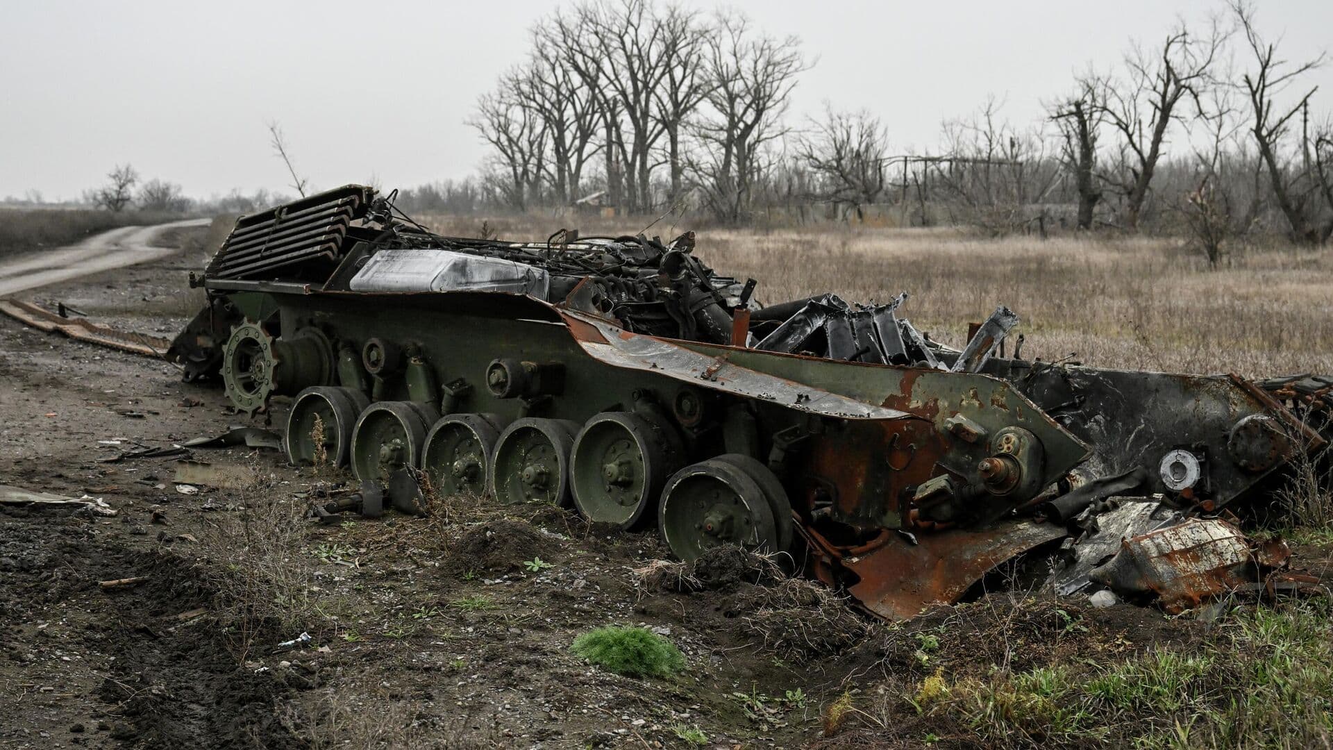 Бойцы "Юга" уничтожили танк Leopard ВСУ под Константиновкой