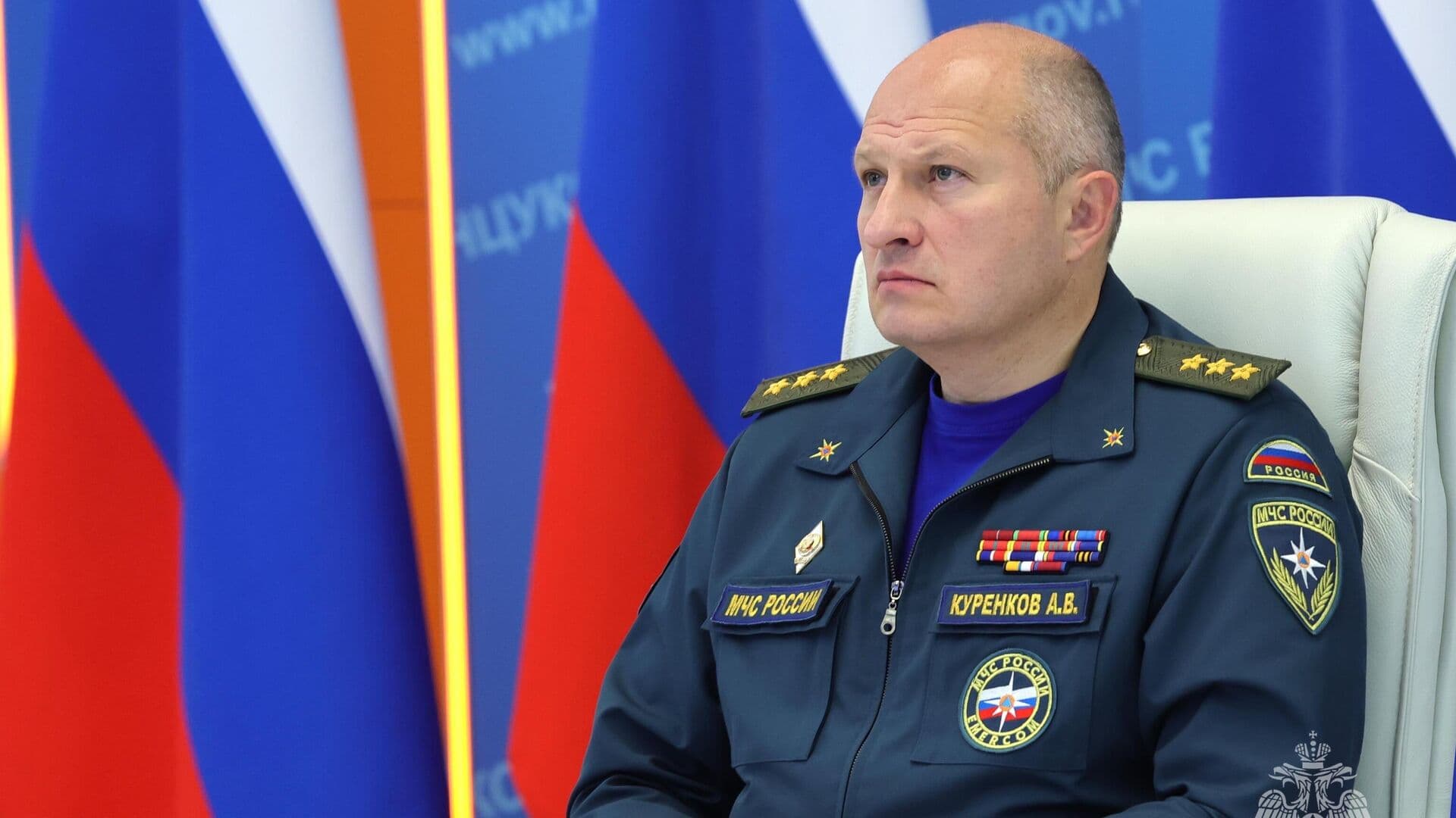 Глава МЧС Куренков прибыл на Кубань на фоне пожаров в Туапсе