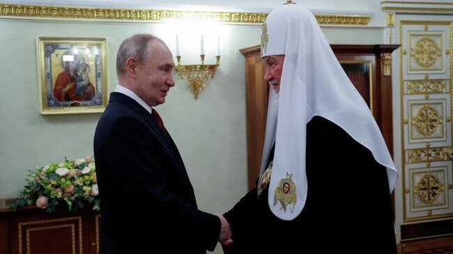 Путин на встрече с патриархом Кириллом отметил роль РПЦ в жизни России
