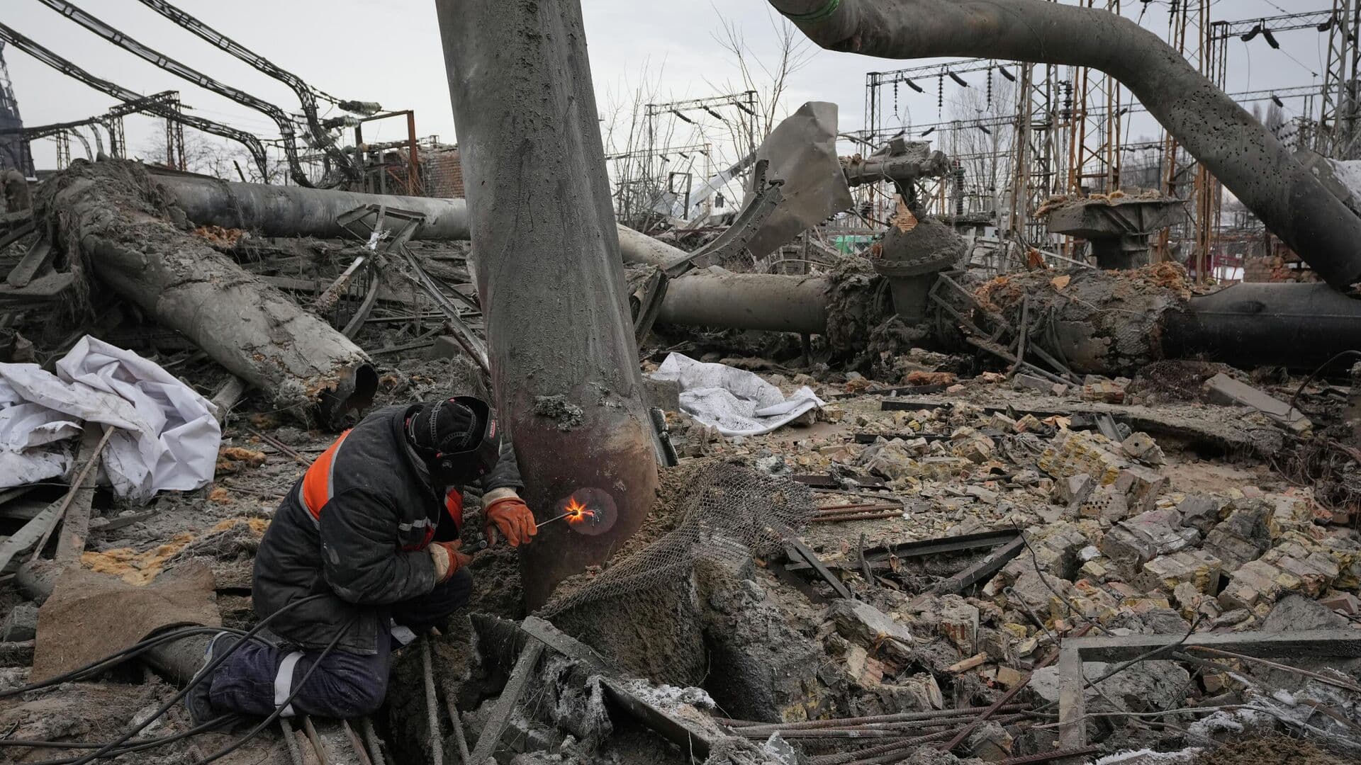 В Киеве рассказали о масштабе разрушений на городских ТЭЦ