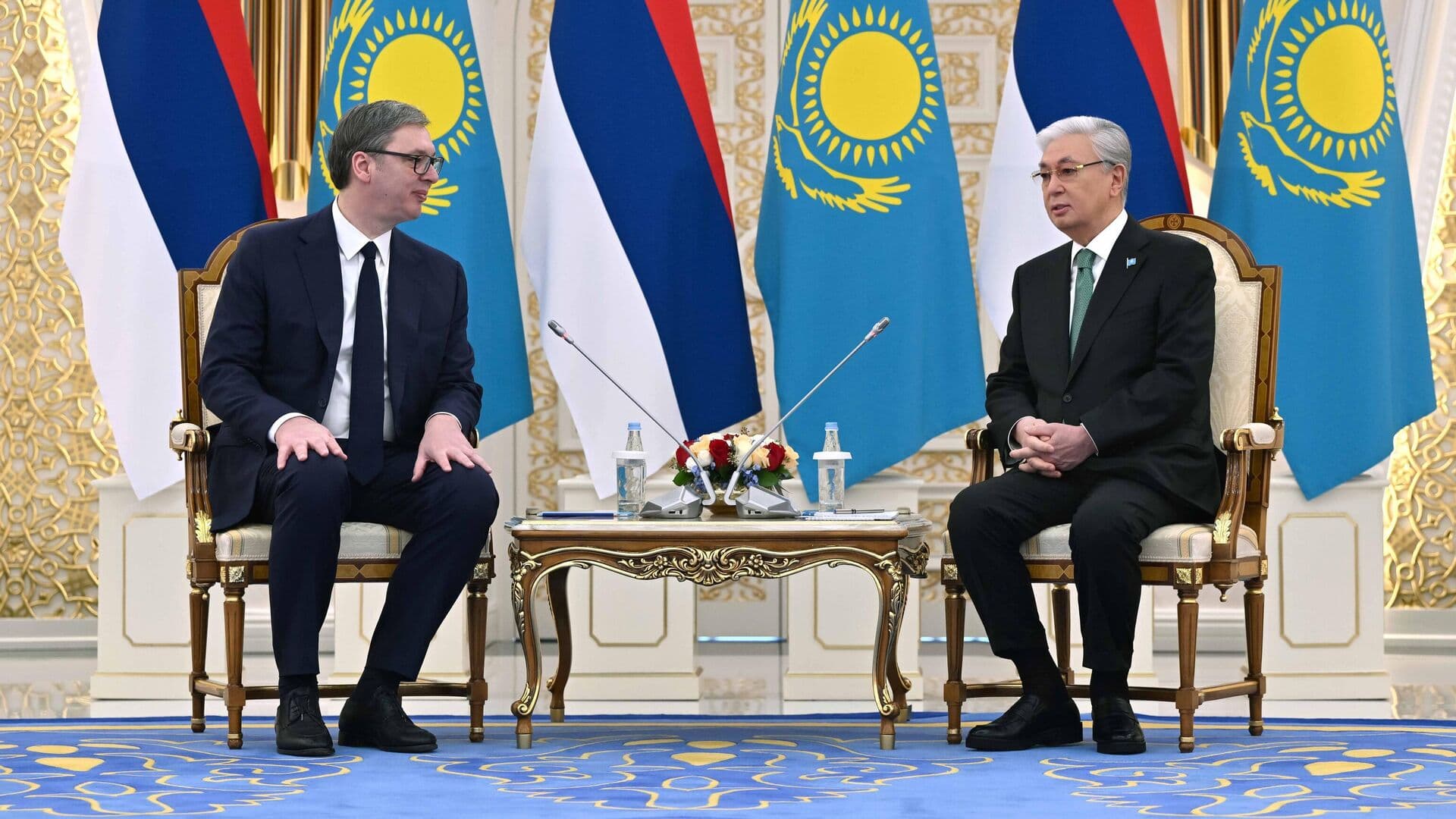 Вучич обратился к Токаеву за помощью в подготовке спецподразделений