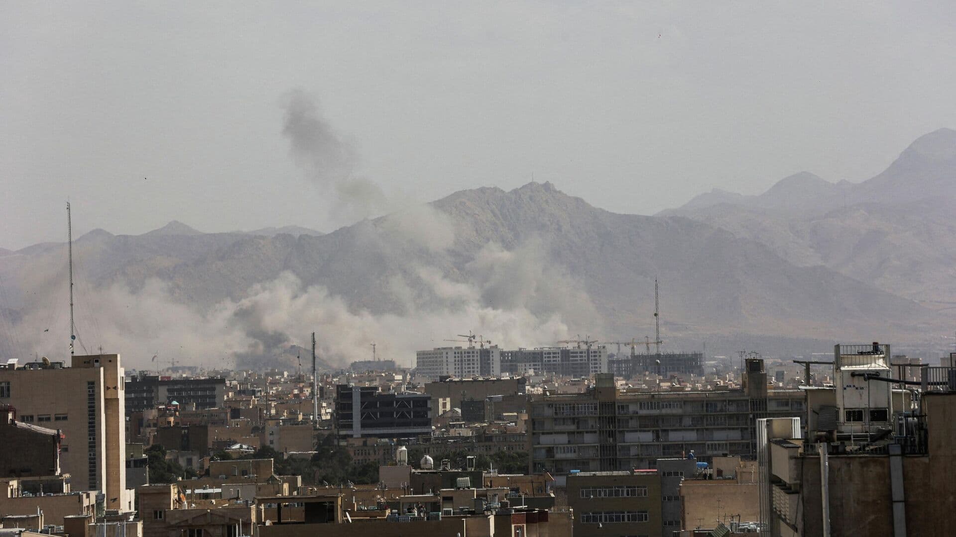 В иранском городе Тебриз работают системы ПВО