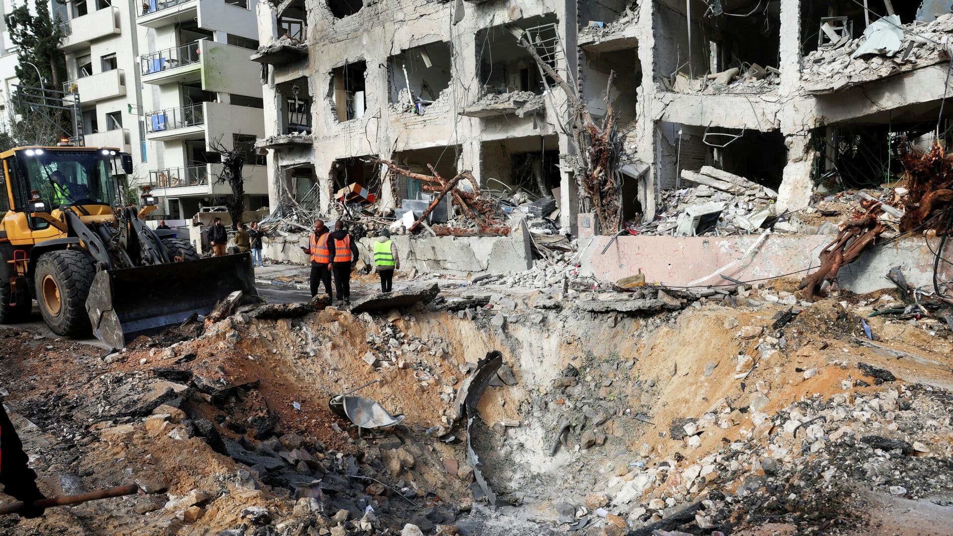 Иран начал ракетную атаку на Израиль