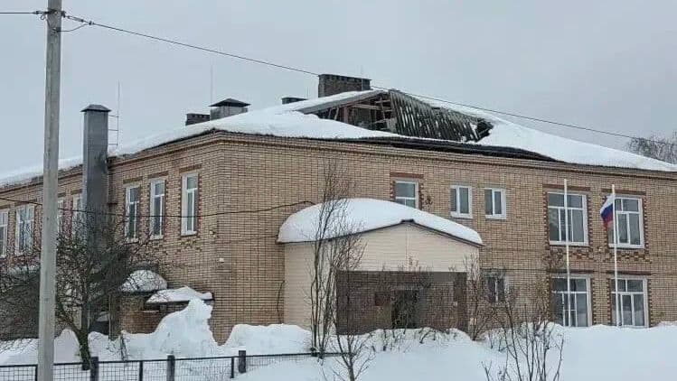 В Рязанской области частично обрушилась крыша детского сада