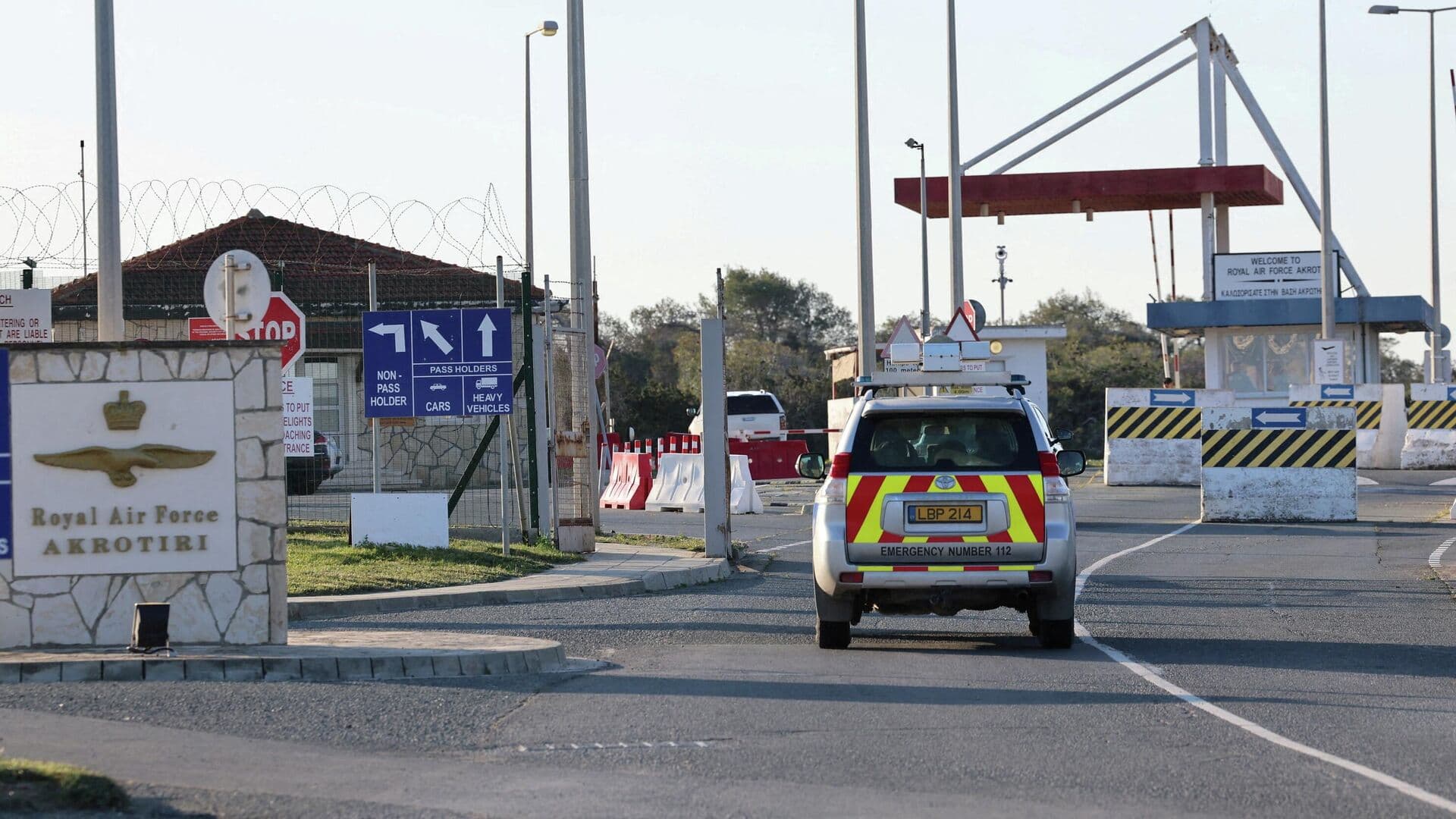 На Кипре уточняют происхождение БПЛА, атаковавших британскую военную базу