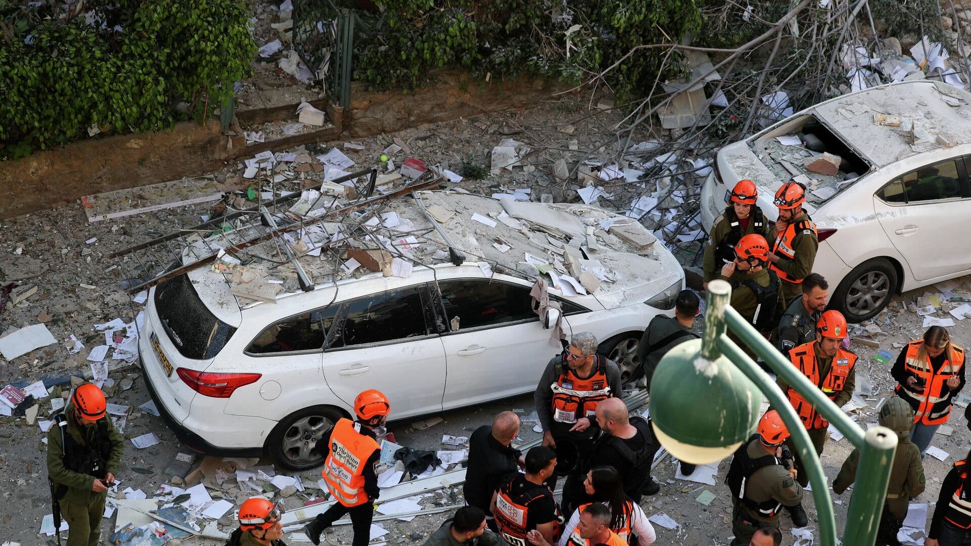 В Израиле заявили о семерых пострадавших при ракетном обстреле