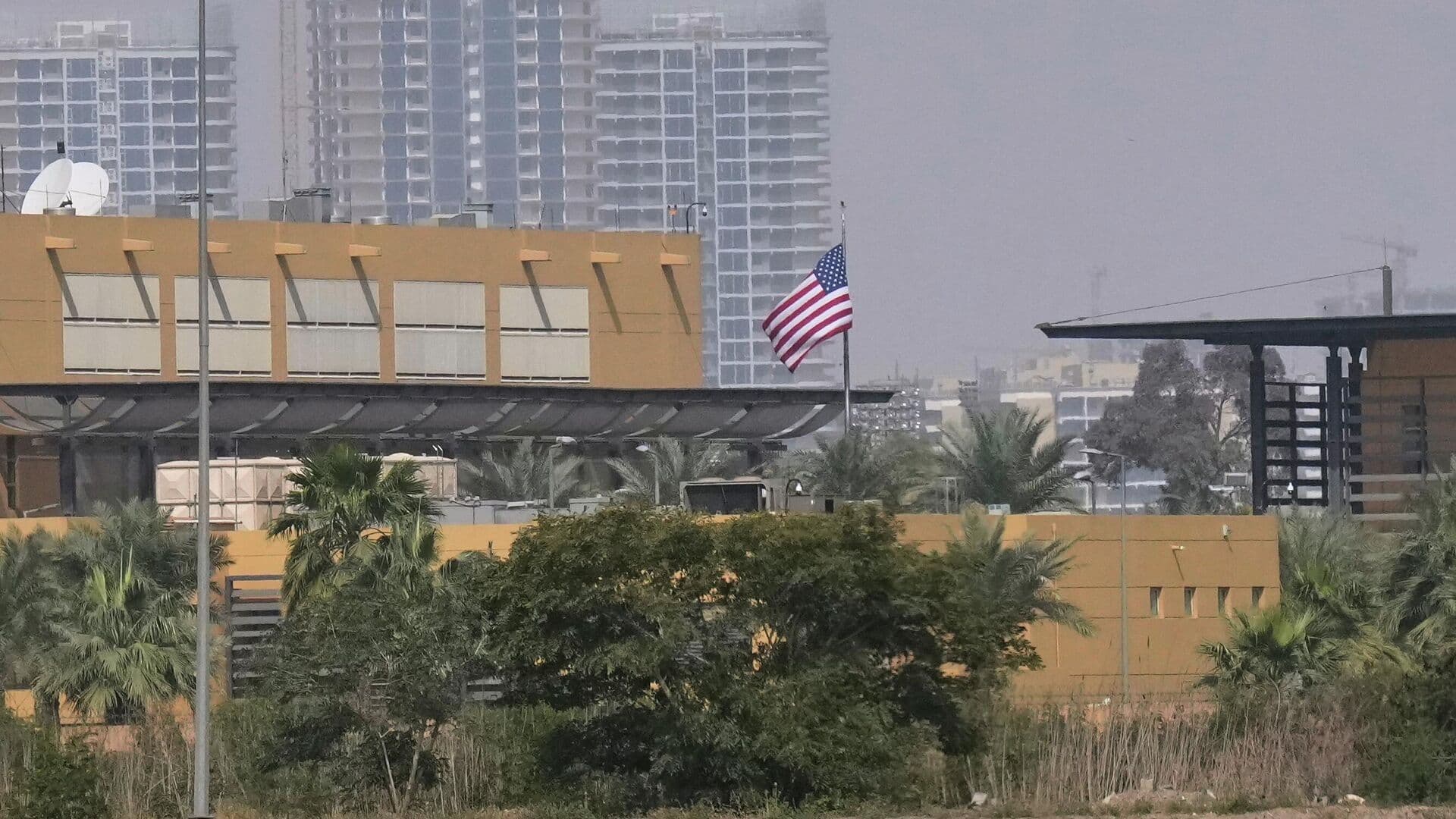 СМИ: система ПРО предотвратила атаку на дипучреждение США в Багдаде