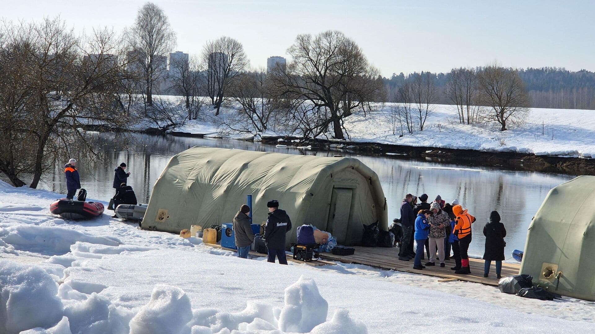 В СК рассказали о поисках третьего пропавшего в Звенигороде ребенка