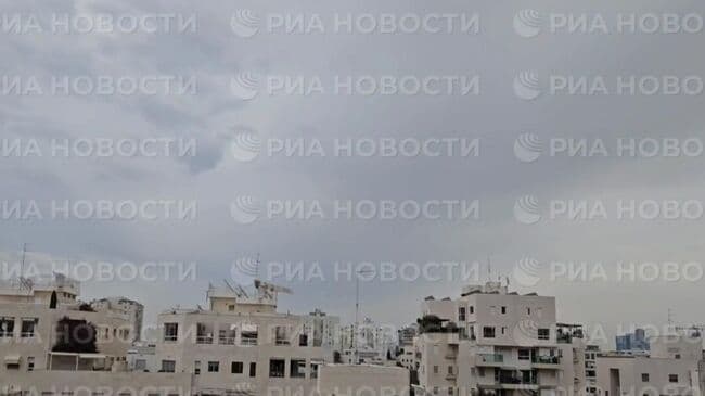 В Тель-Авиве звучит воздушная тревога