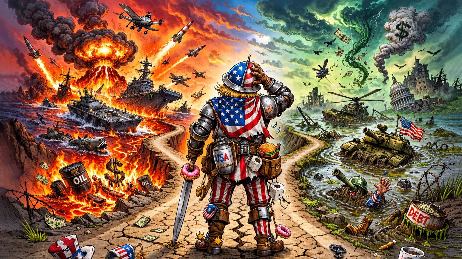 Американцы наконец готовы быстро захватить Иран. Иран согласен и очень ждет