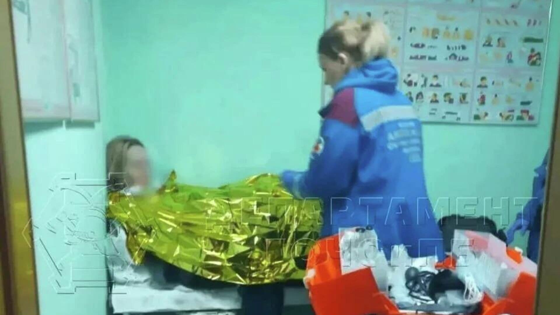 На Москве-реке спасли женщину с собакой, провалившихся под лед