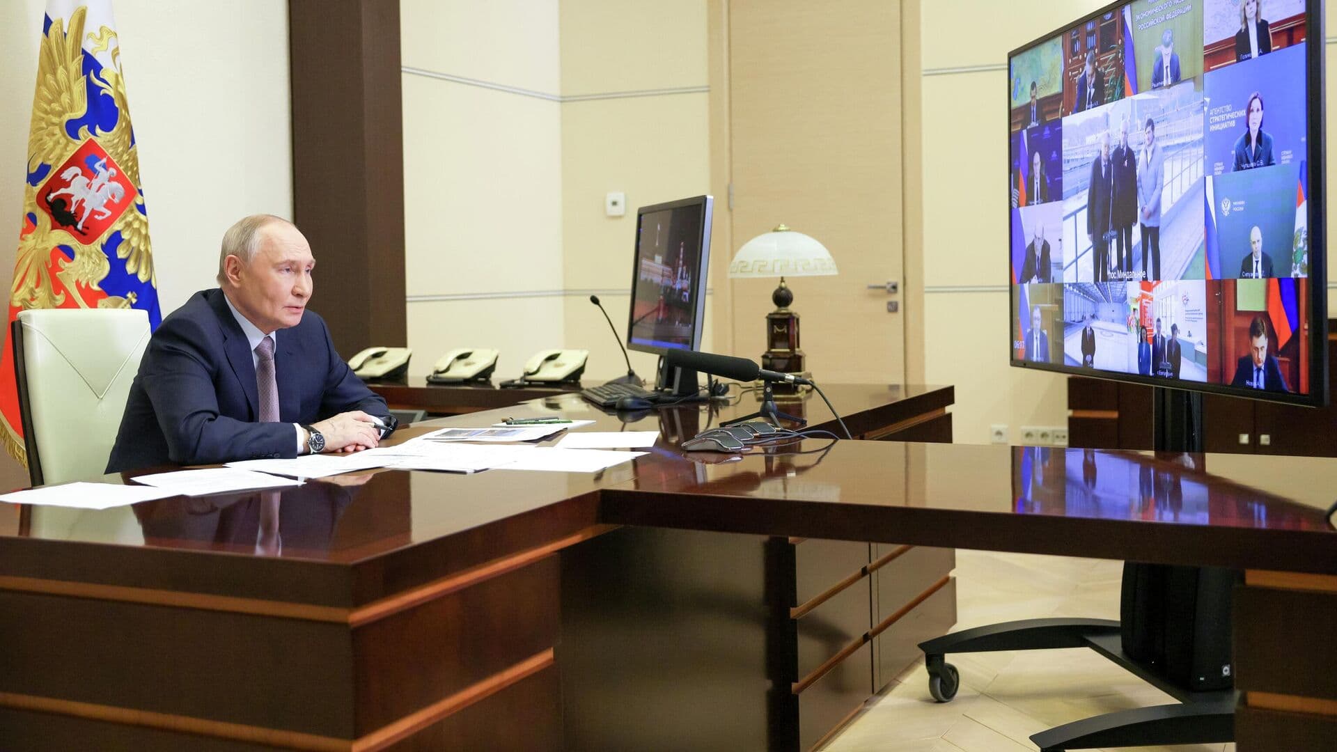 Путин рассказал о решении вопросов водоотведения в Крыму