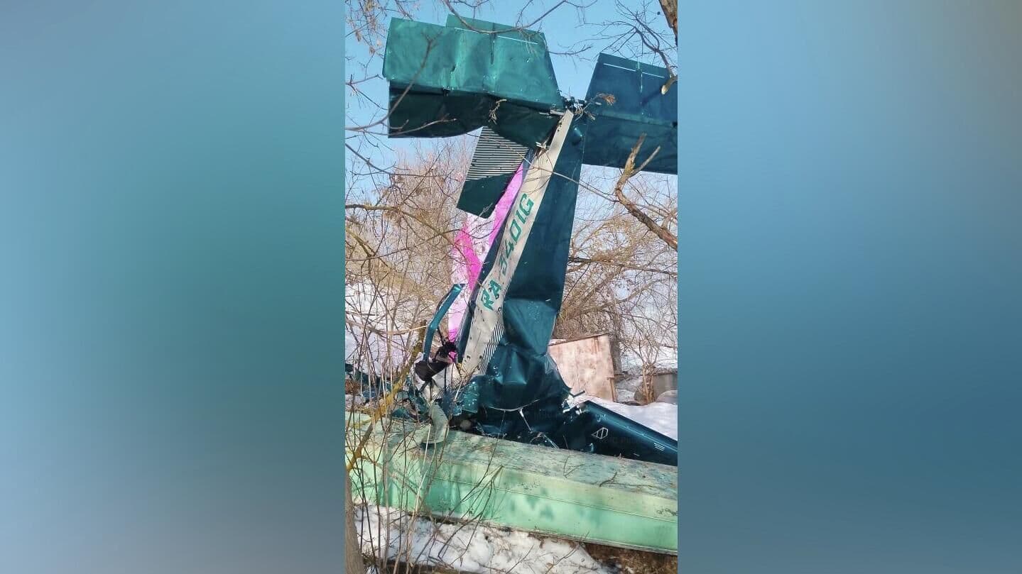 СК начал проверку после крушения легкомоторного самолета в Подмосковье