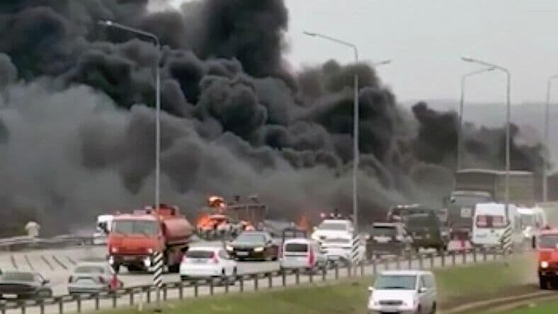 ГАИ уточнила число пострадавших в ДТП с бензовозом в Ростовской области